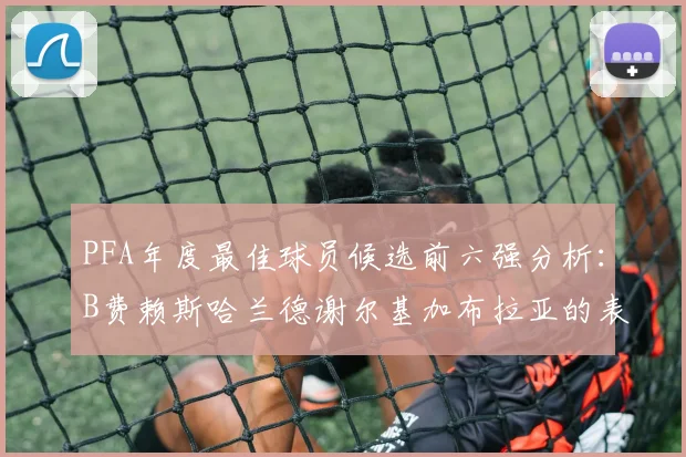 PFA年度最佳球员候选前六强分析：B费赖斯哈兰德谢尔基加布拉亚的表现对比